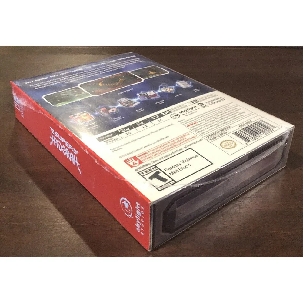 Super Hydorah Collectors Edition Nintendo Switch New Sealed Limited Run Shmup VG